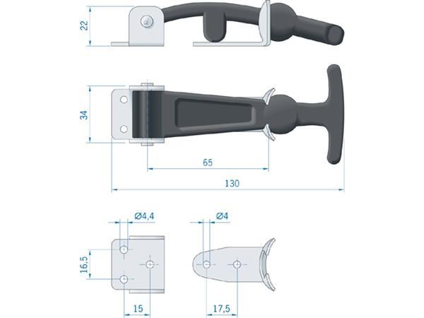 6476Kapvastzetter_Rubber_met_rvs_beslag