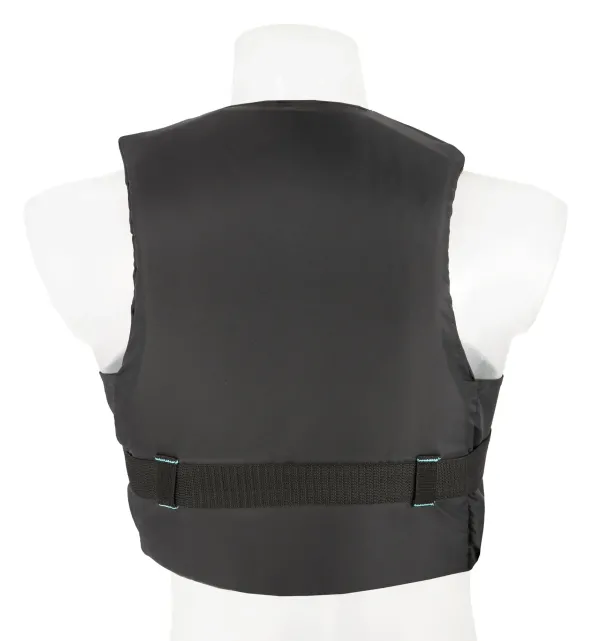 Besto_Dinghy_zipper_black_aqua_zwemvest_1