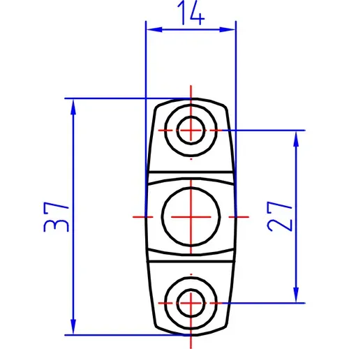 Deurklem_met_rubber_messing_verchroomd_2