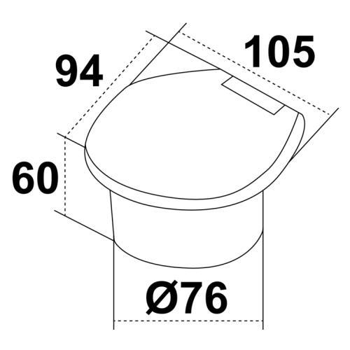 Handdouche_met_RVS_inbouwkast__slanglengte___2_5Mtr_1