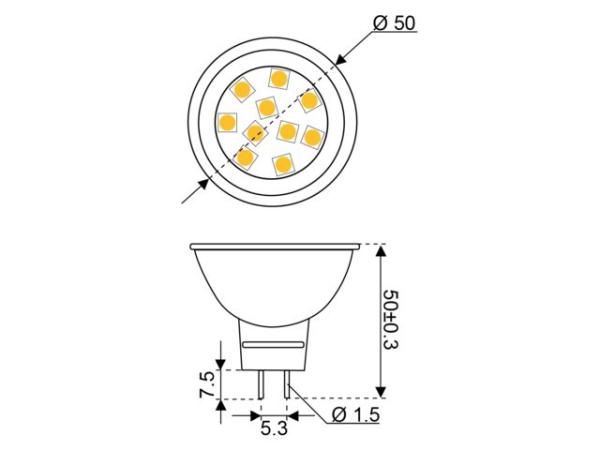 Ledlamp_led10_10_30V_GU5_3_1