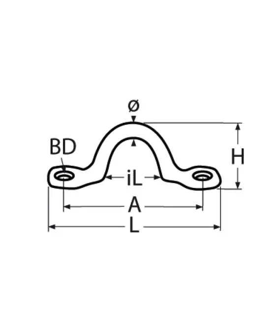 RVS_beugel_40mm