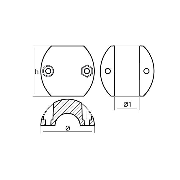 Schroefas_anode_bol_50_mm_aluminium_1