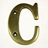 4955Messing_letter_8_cm_C