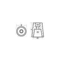 Schroefas_anode_conisch_50_mm_Alu_2