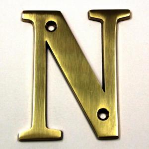 4992Messing_letter_4_cm_N