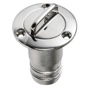 Bilge_drain_plug_AISI_316_mirror_polished_48_mm_